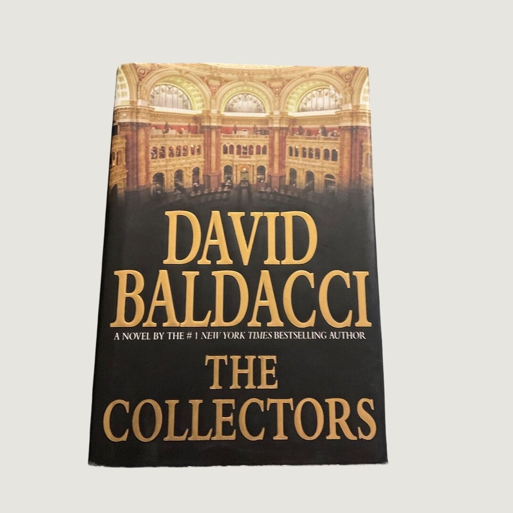 David Baldacci The Collectors Adult Hardcover Black Camel Club Thriller Novel